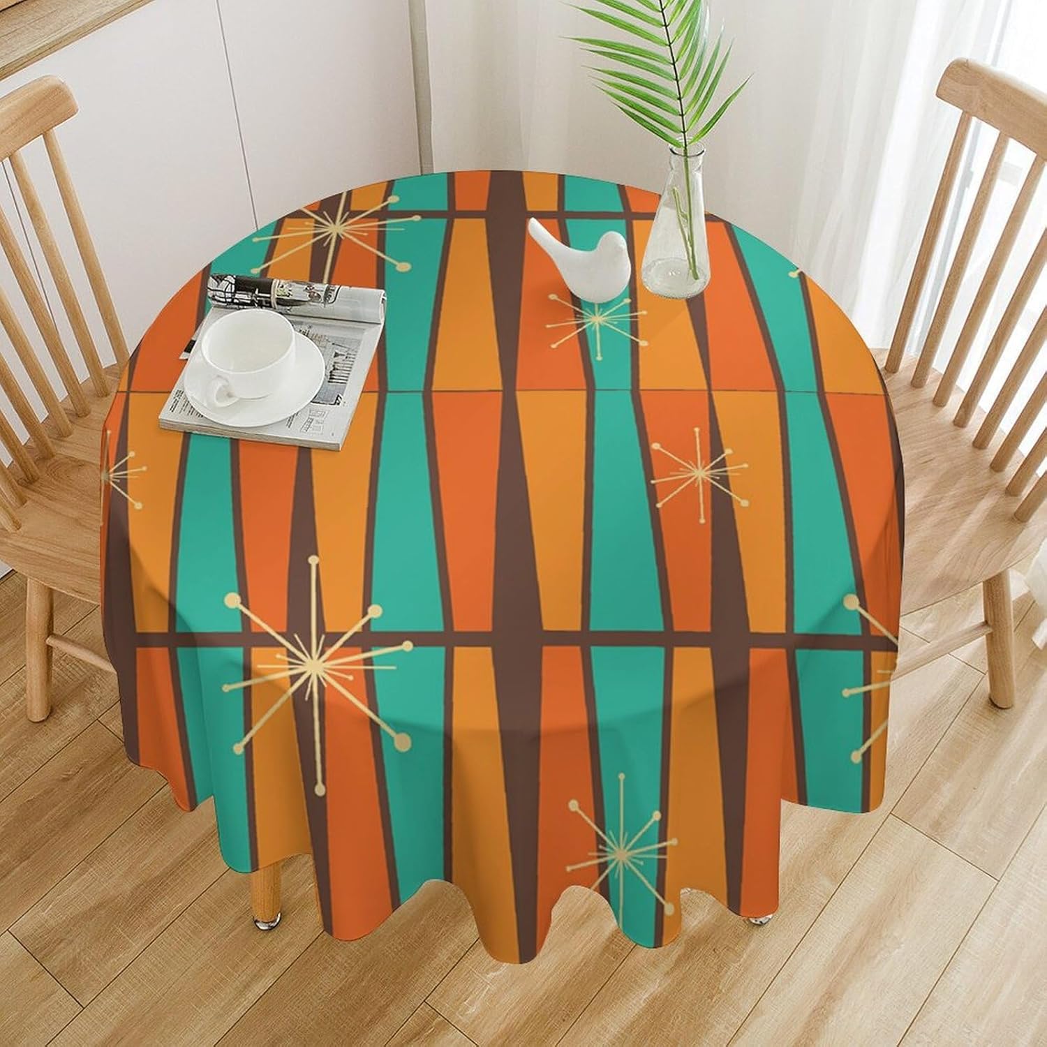 Century Textile & Sewing Supply Reviews - Скатерть круглая в стиле Mid-Century Modern,