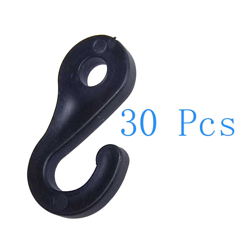 Hook Eye Fastener - 30/50/100 шт. пластиковый зажим с крючком