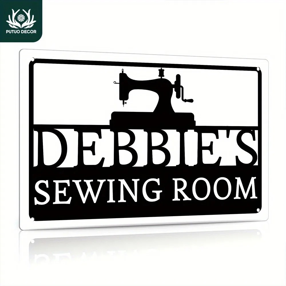 Sewing Art - [2D плоская] Металлическая табличка для швейной