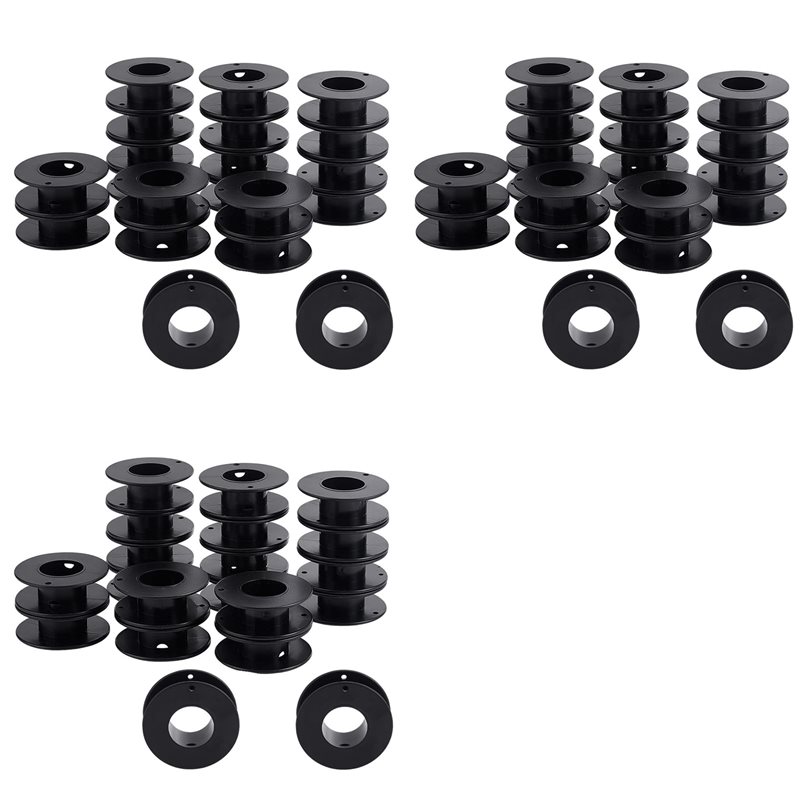 Thread Bobbins Empty - Набор из 60 пустых пластиковых катушек