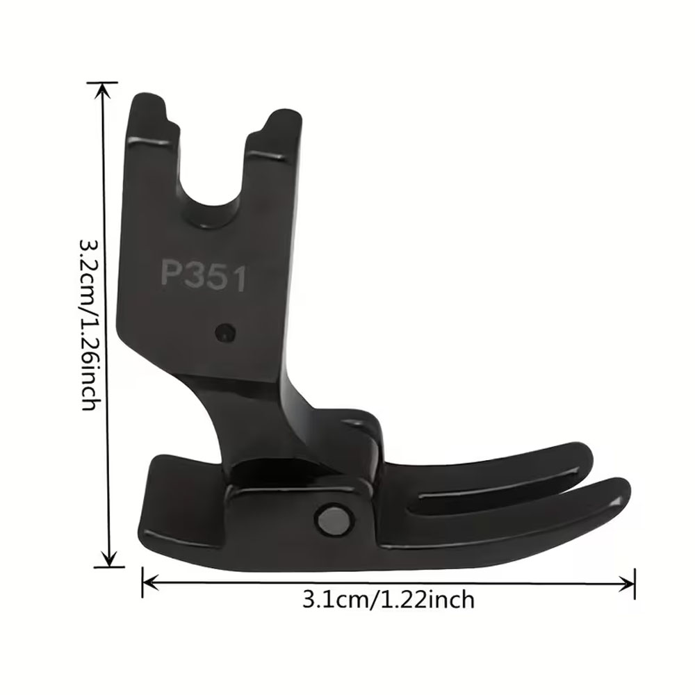 Пресс-футы P351 из цельной ста – обзор и цена Sewing Tt