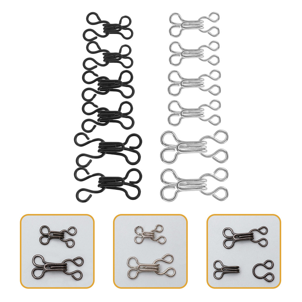 120 шт. крючков для одежды, пр – обзор и цена Hook Eye Fastener