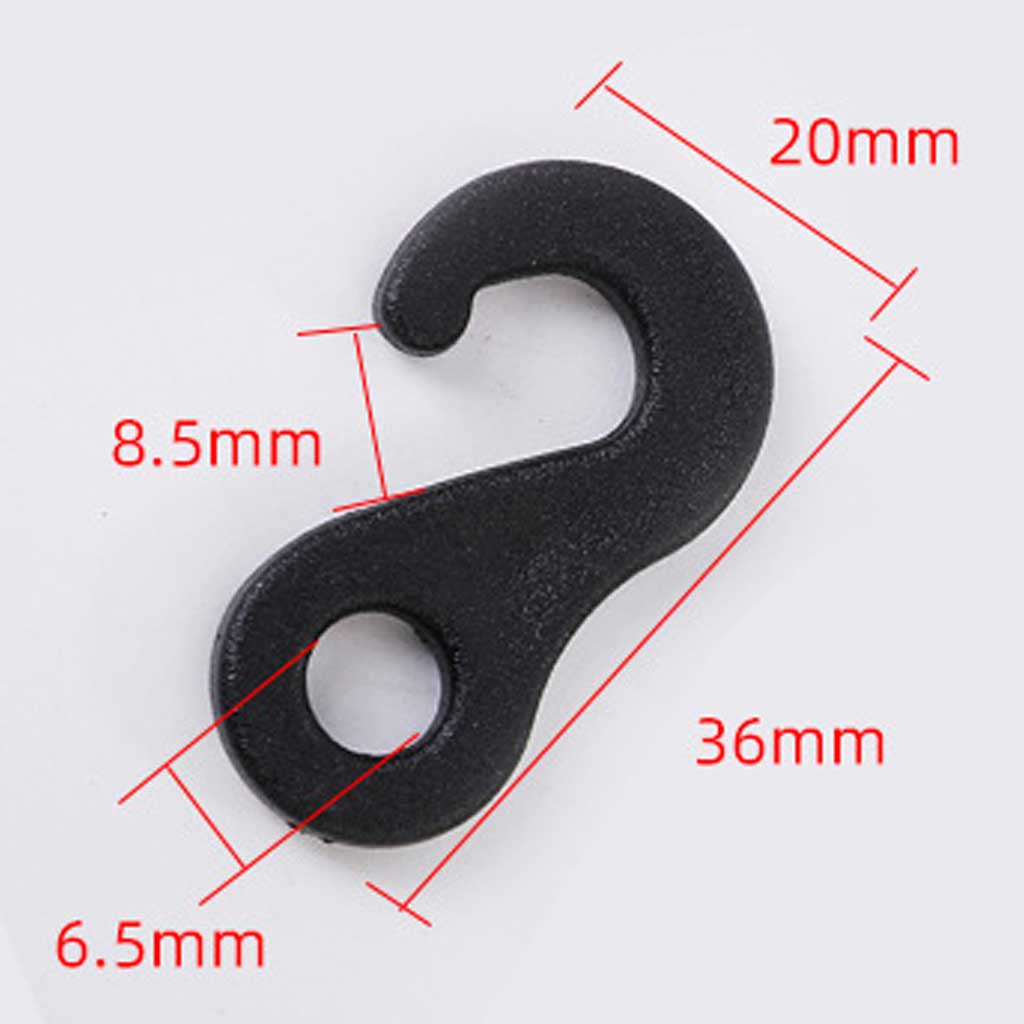 30/50/100 шт. пластиковый зажи – обзор и цена Hook Eye Fastener