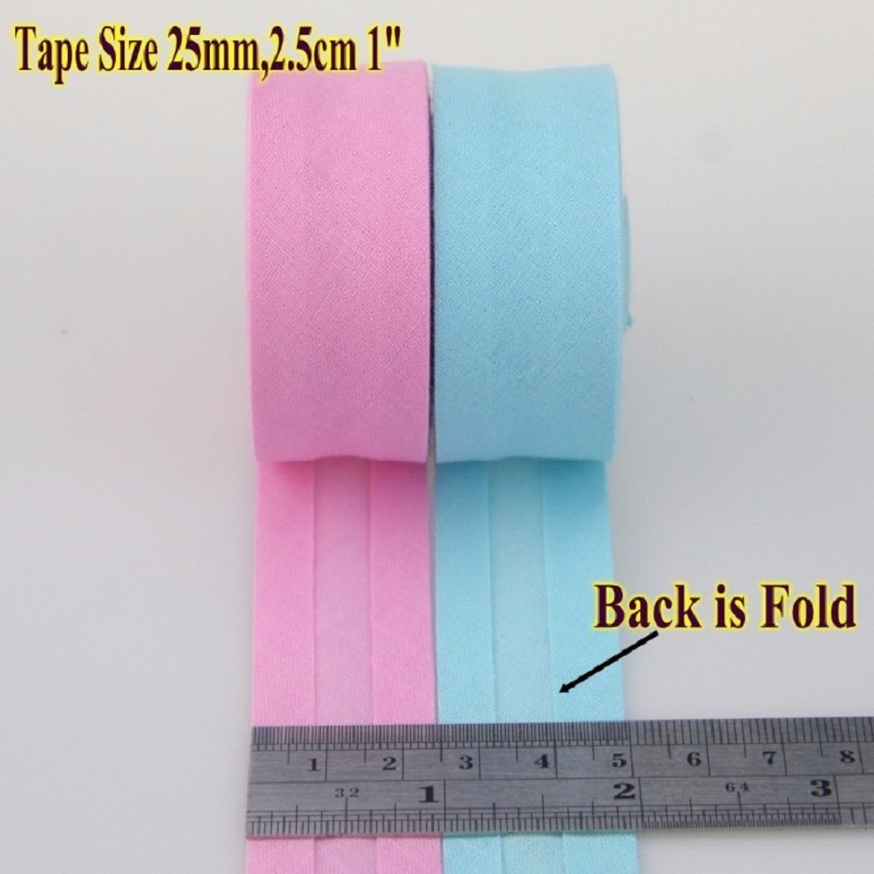 Хлопковая косая бейка шириной  – обзор и цена Binding Tape Bias