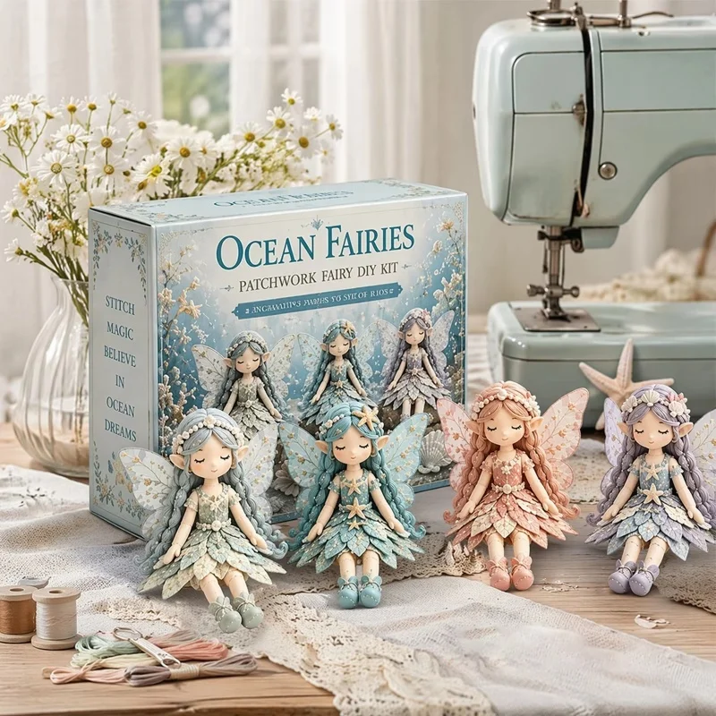 Набор для шитья в стиле пэчвор – обзор и цена Textile Sewing Kit