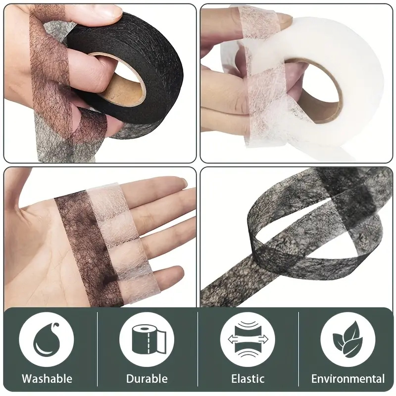2 рулона, черно-белая двусторо – обзор и цена Hem Tape Fusible