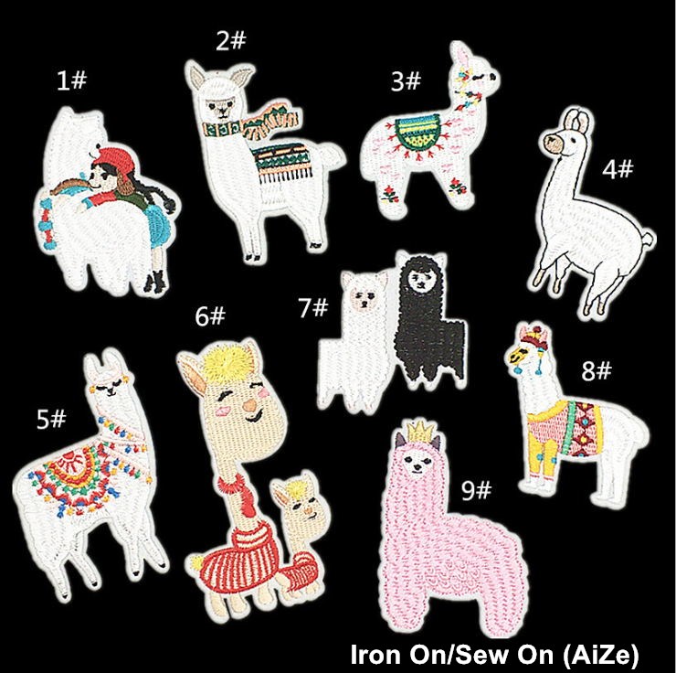 10 шт. вышитая нашивка с изобр – обзор и цена Sewing Id
