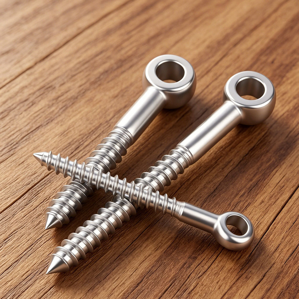 Саморезы-кольца M4-M10 из нерж – обзор и цена Hook Eye Fastener