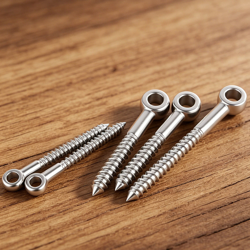 Саморезы-кольца M4-M10 из нерж – обзор и цена Hook Eye Fastener