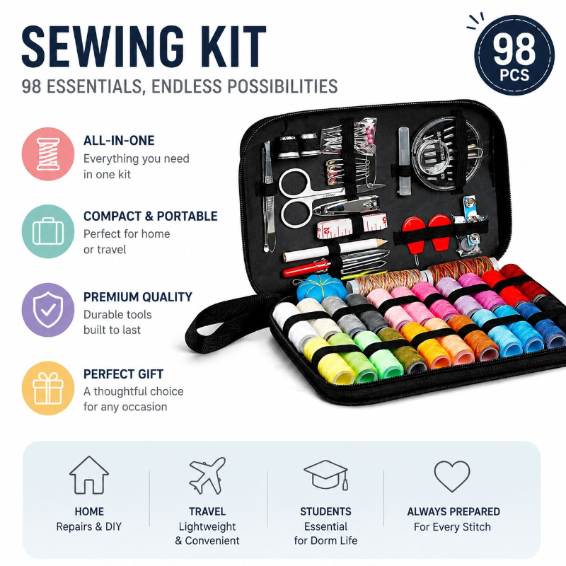 Набор для шитья и рукоделия из – обзор и цена Textile Sewing Kit