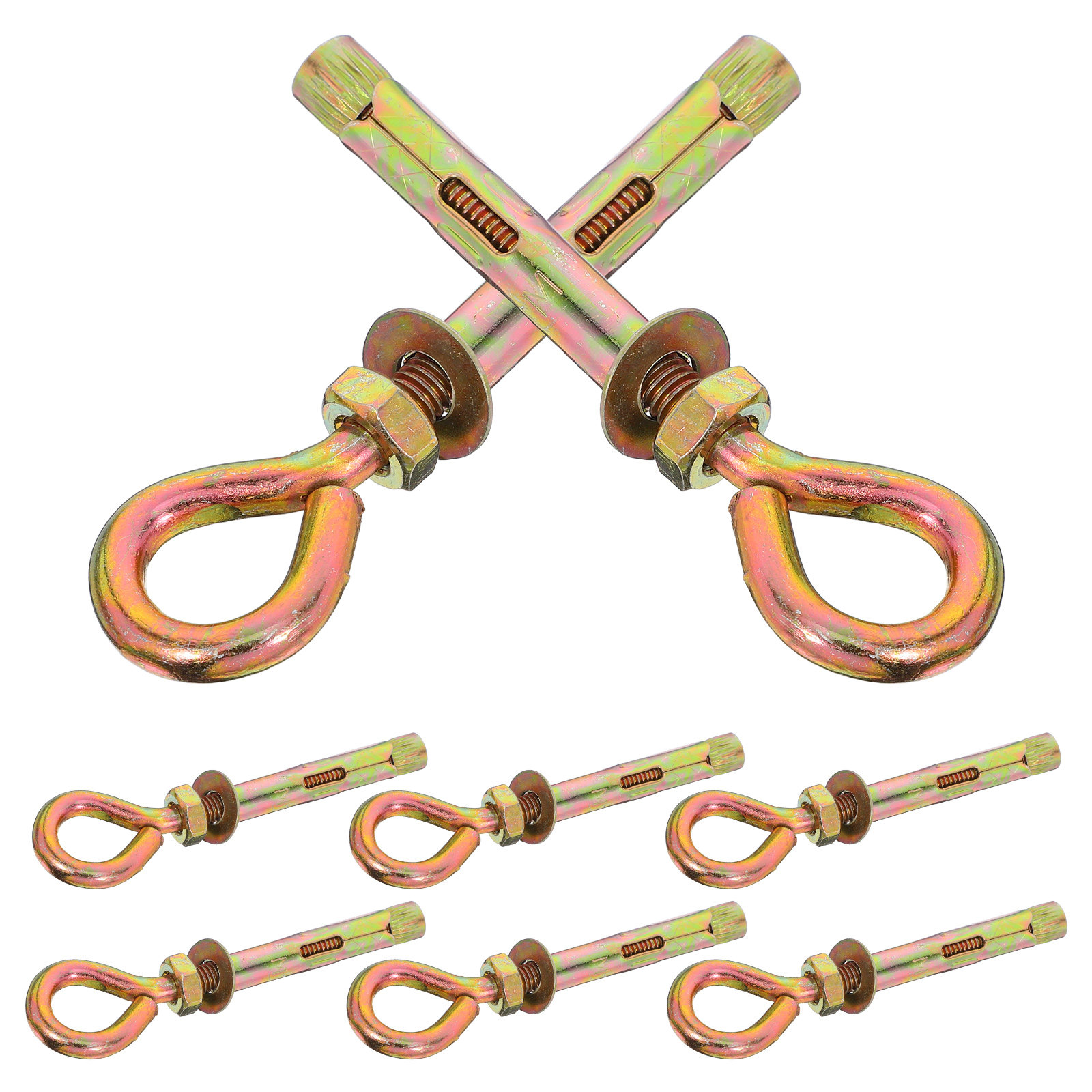 8 шт. прочных анкерных болтов  – обзор и цена Hook Eye Fastener