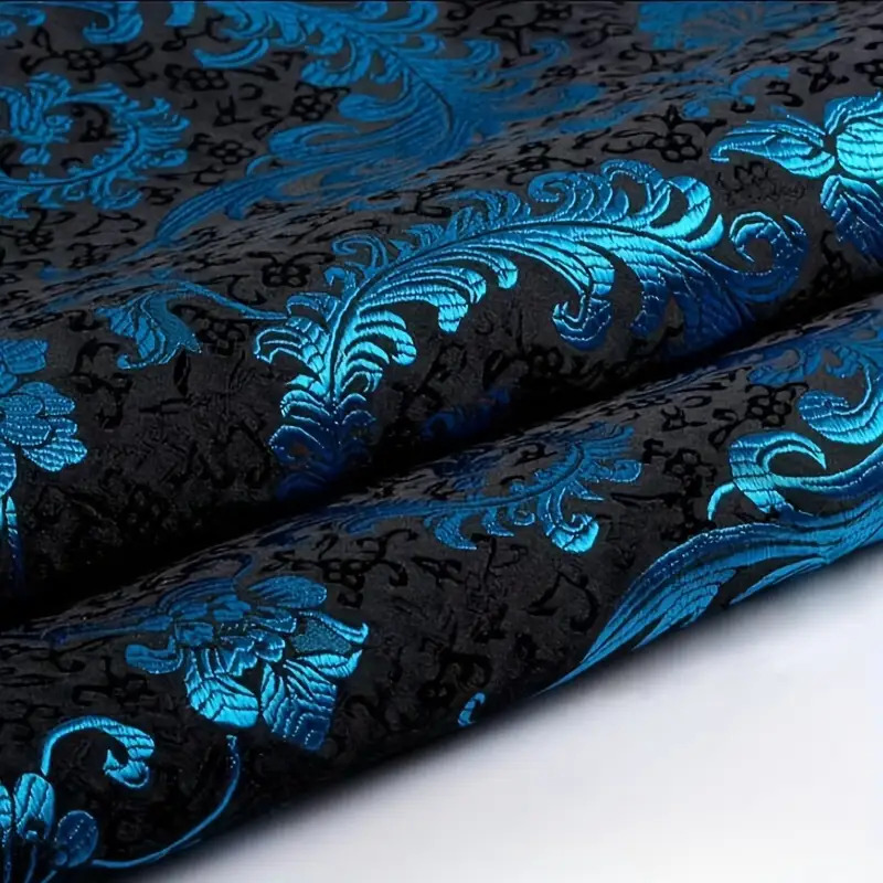 Ткань с 3D-эффектом «Синий Фен – обзор и цена Sewing Cloth