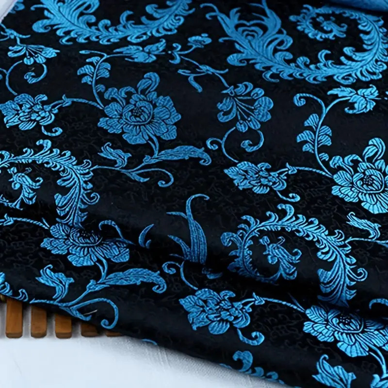 Ткань с 3D-эффектом «Синий Фен – обзор и цена Sewing Cloth