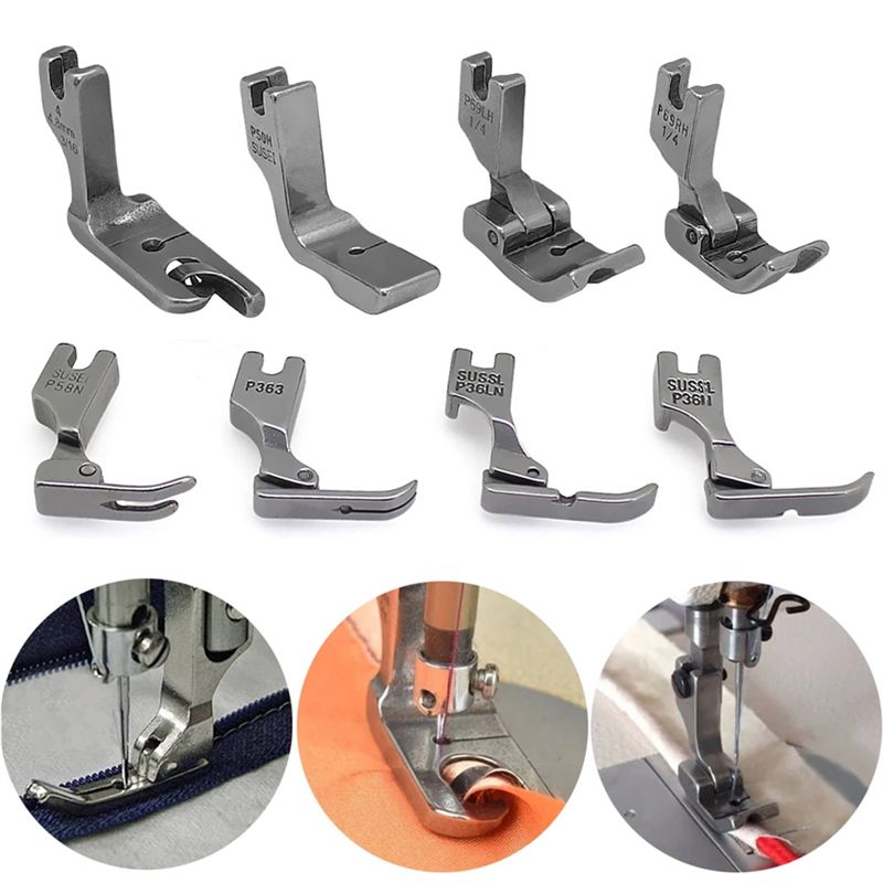Набор прижимных лапок A84E-31  – обзор и цена Sewing Tt