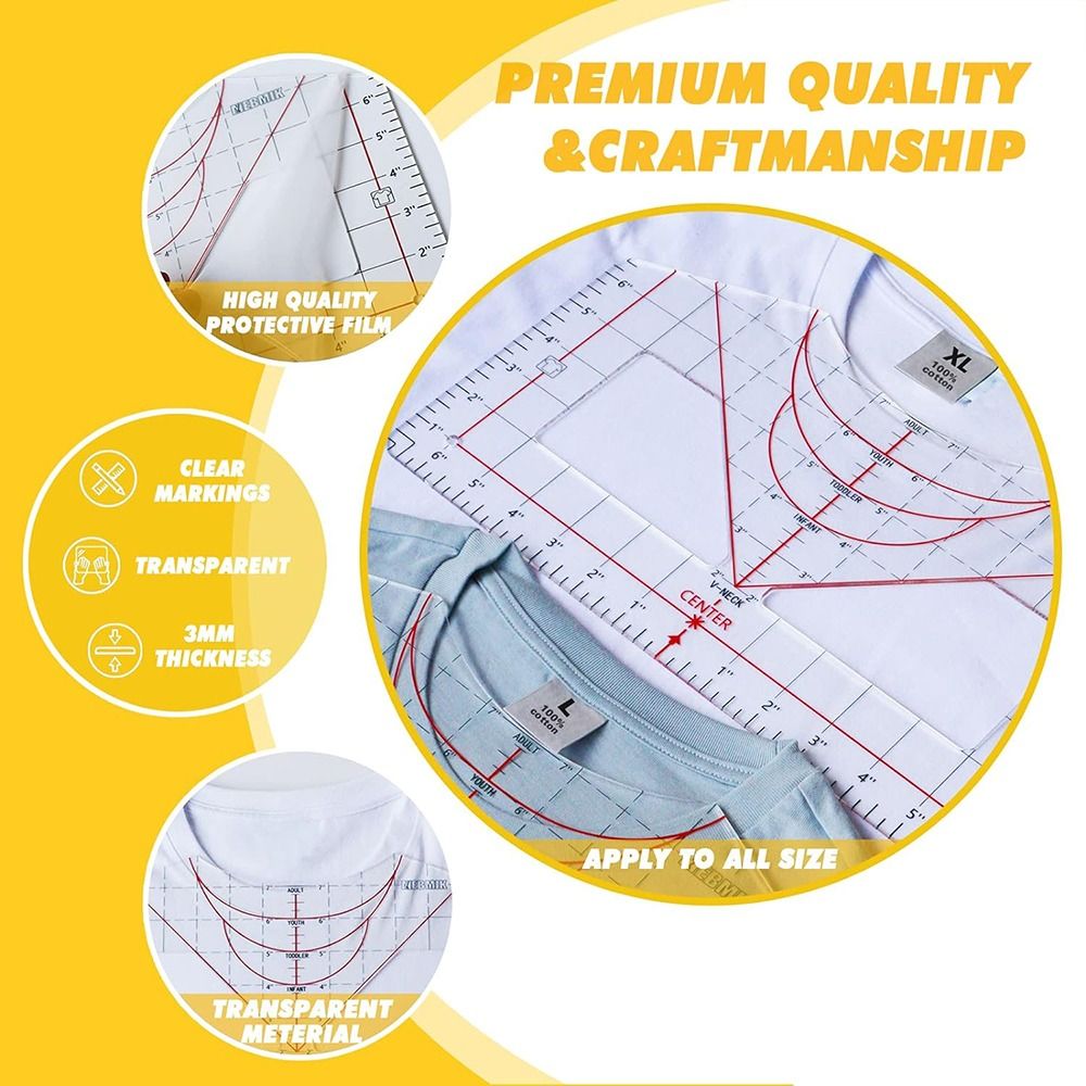 Линейка для рубашек, линейка д – обзор и цена Sewing Tt